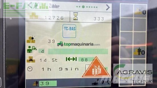 Empacadora gigant - Claas - quadrant 5300 fc t