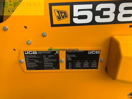 Minicargadora - JCB - 538-60 agri xtra telehandler (st26468)