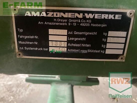 Atomizador - Amazone - uf 1200