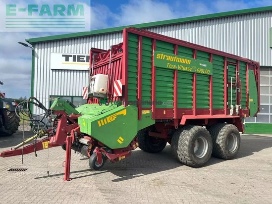 Remolqu agrícola - Strautmann - tera-vitesse cfs 4201 dc