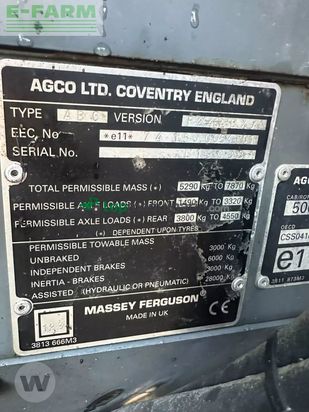 Tractor agrícola - Massey Ferguson - 4345