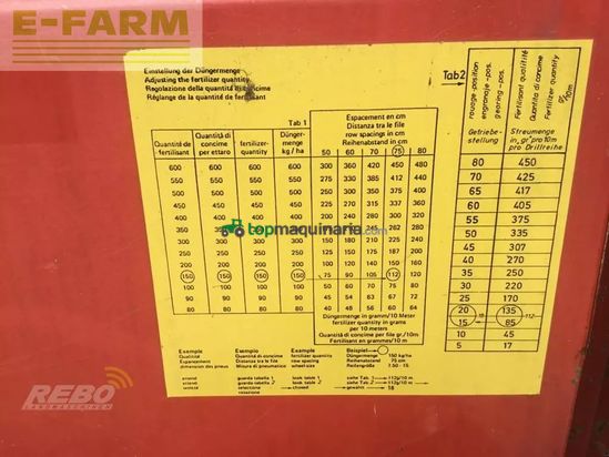 Sembradora monograno mecanica - Becker - aeromat 8 s