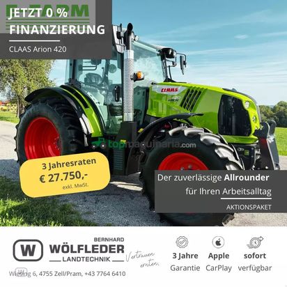 Tractor agrícola - Claas - arion 420