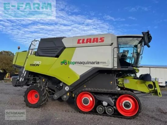 Cosechadora de Cereal - Claas - trion 730tt