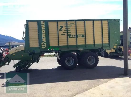 Remolqu agrícola - Krone - zx 450 gd