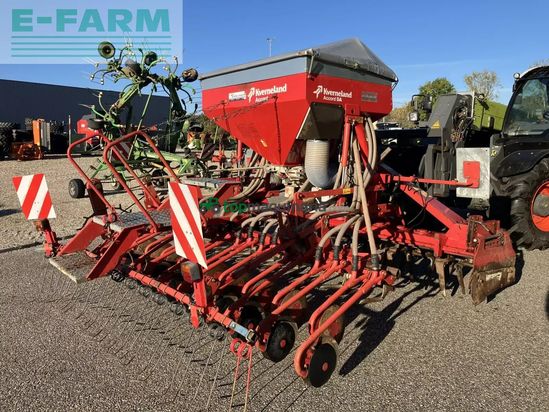 Combinado de siembra - Kverneland - herse perugini + semoir kv