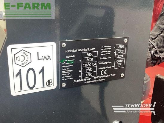 Minicargadora - Schaffer - 3650