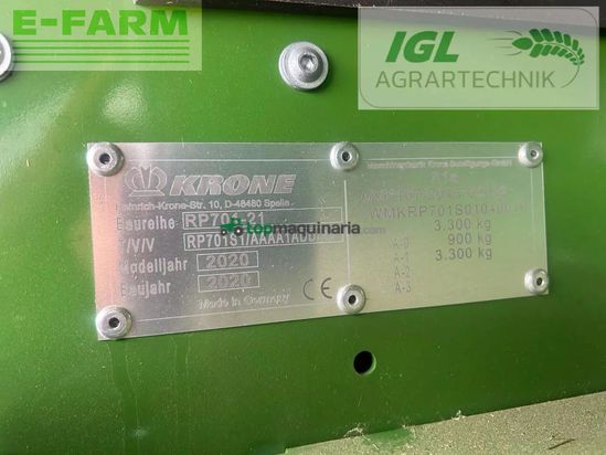 Empacadora gigant - Krone - comprima f 155 xc