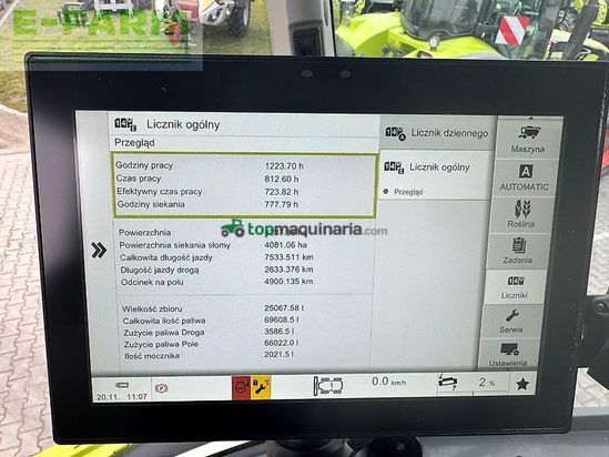 Cosechadora de Cereal - Claas - lexion 8700 tt