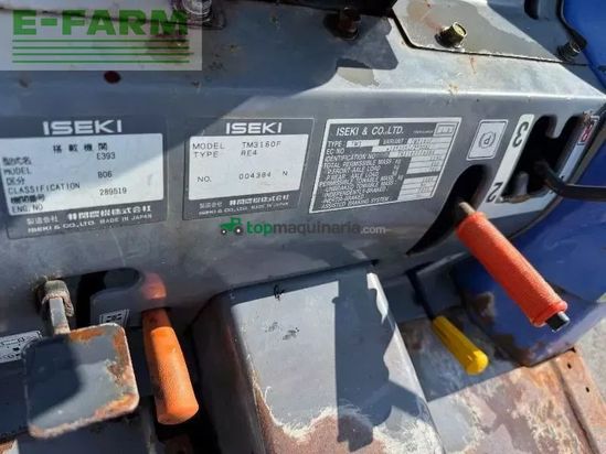 Tractor agrícola - Iseki - tm3160f