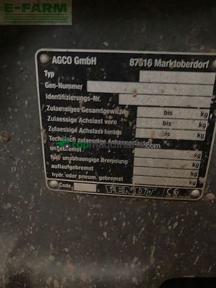 Tractor agrícola - Fendt - 720 scr profi plus