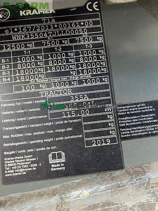 Minicargadora - kramer - kl60.8l
