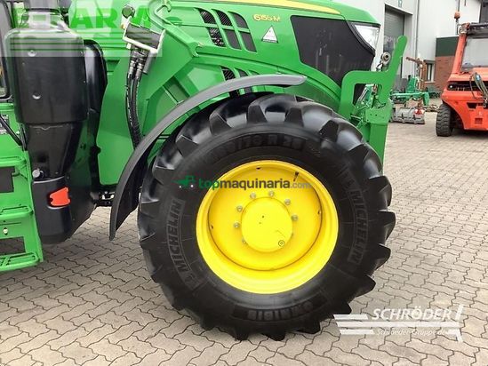 Tractor agrícola - John Deere - 6155 m | fzw | nur 2298 stunden !!