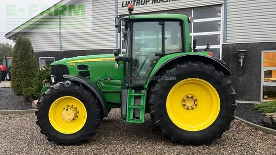 Tractor agrícola - John Deere - 6534 premium med frontlift og frontpto
