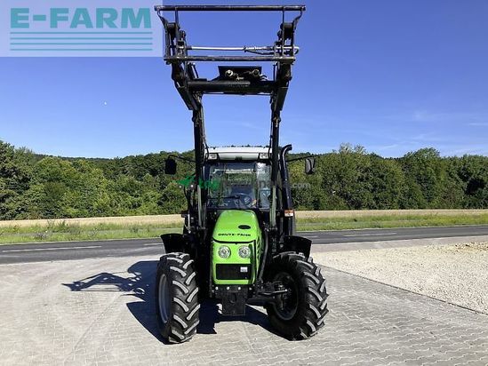 Tractor agrícola - Deutz-Fahr - agroplus 67 + stoll robust f8