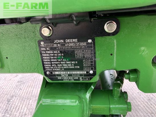 Tractor agrícola -  - john deere 5055e (st4162)