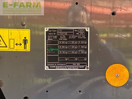 Cosechadora de Cereal - Claas - LEXION 760 M 4WD