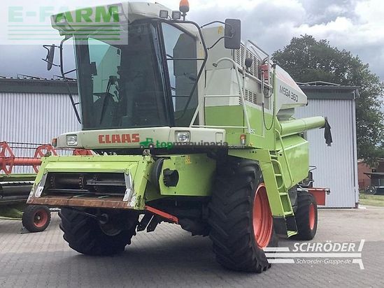 Cosechadora de Cereal - Claas - dominator 360 mega + c 600 schneidwerk