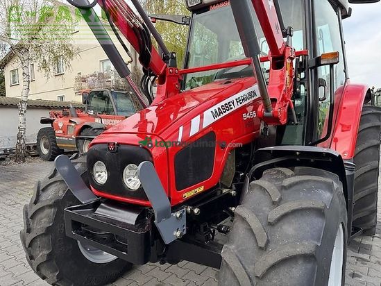 Tractor agrícola - Massey Ferguson - 5455 + faucheux prestige 120