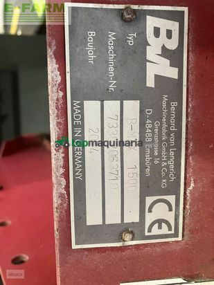 Esparcidor - BVL - einstreugerät b-max 1500