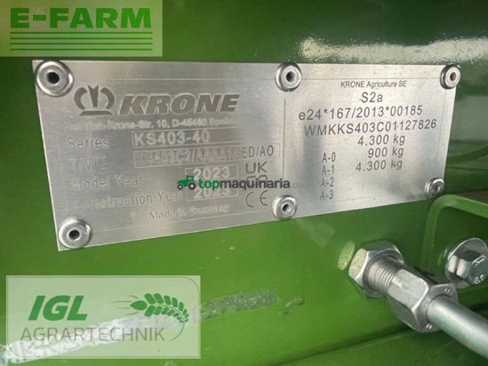 Henificador - Krone - swadro tc 1250