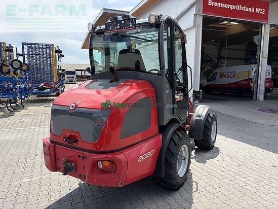 Minicargadora - Weidemann - 2080 kabine 75ps 30km/h