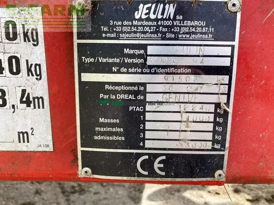 Remolqu esparcidor -  - activa 24 m3