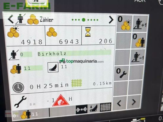 Empacadora gigant - Claas - variant 585 rc