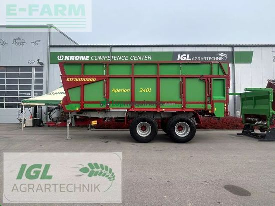 Cinta transportadora de forraje - Strautmann - aperion 2401