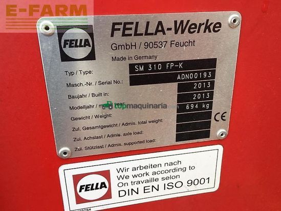 Cortacésped manual - Fella - sm 310 fp - k