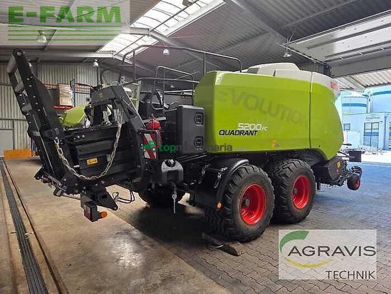 Empacadora gigant - Claas - quadrant 5200 fc ta