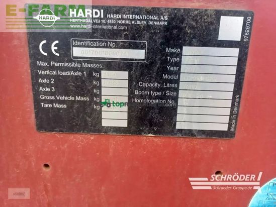 Atomizador - Hardi - commander 7000 | 30 meter