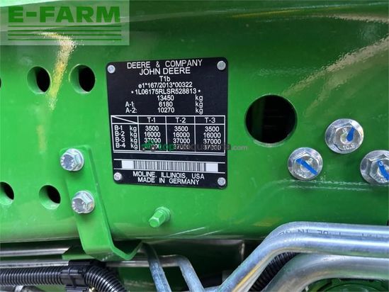 Tractor agrícola - John Deere - 6r175 *garantieverlängerung*