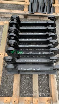  Enganches para pala tractor, telescópica y minicargadora