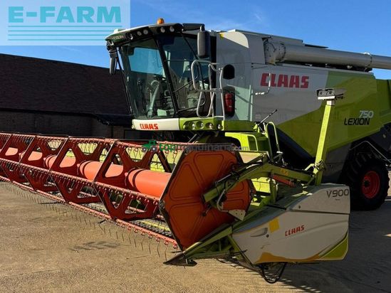 Cosechadora de Cereal - Claas - LEXION 750TT & VARIO 900