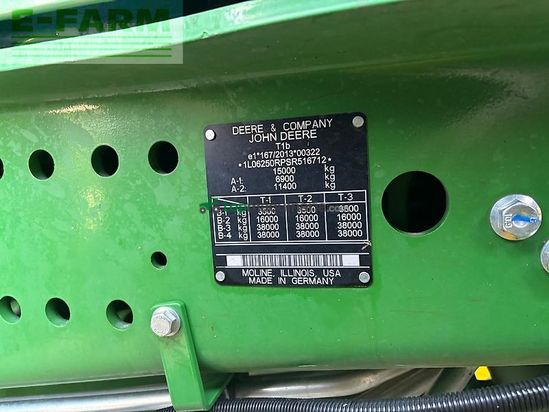 Tractor agrícola - John Deere - 6r250 *garantieverlängerung*