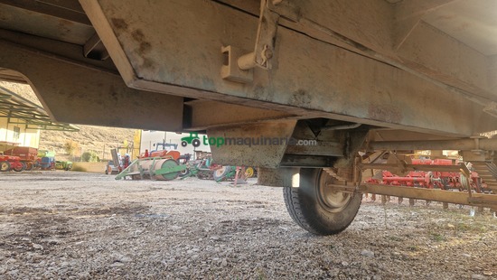 Remolqu agrícola - 2 ejes tipo galera