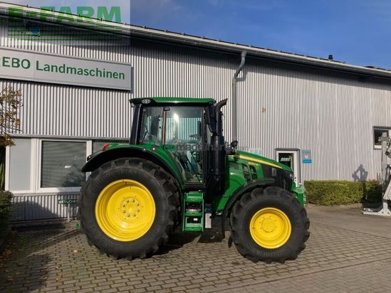 Tractor agrícola - John Deere - traktor 6120m mit kabine