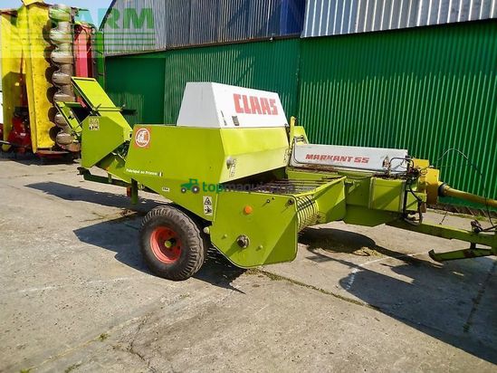 Empacadora gigant - Claas - markant 55