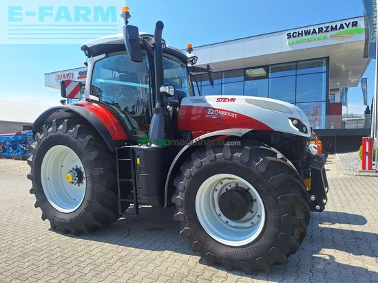 Tractor agrícola - Steyr - 6220 absolut cvt