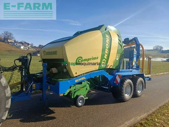 Empacadora gigant - Krone - comprima 150 xc