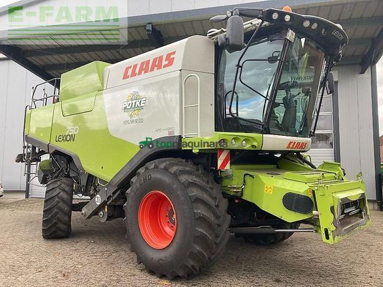 Cosechadora de Cereal - Claas - lexion 750 - v770 vario