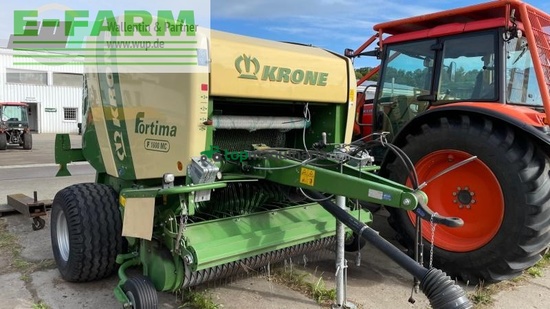 Empacadora gigant - Krone - fortima f1600mc