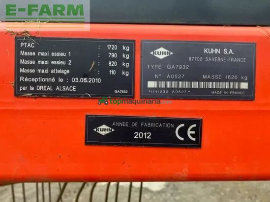 Rastrillo - Kuhn - ga 7932