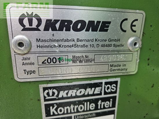 Henificador - Krone - swadro 1201