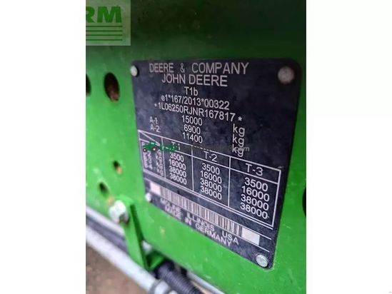 Tractor agrícola - John Deere - 6r 250