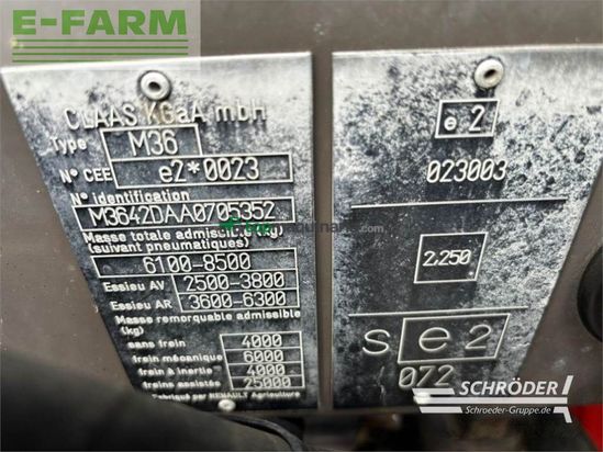 Tractor agrícola - Claas - celtis 456 rx