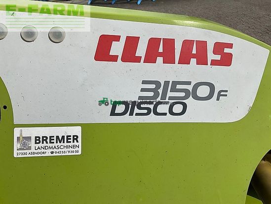 Cortacésped manual - Claas - disco 3150-f