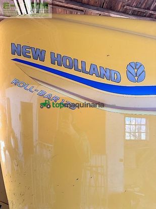 Empacadora gigant - New Holland - br 6090 / roll-bar 125