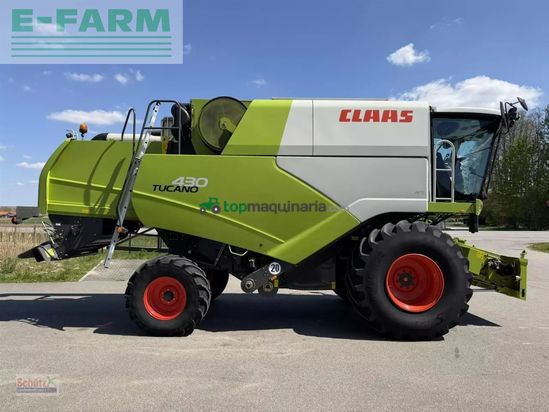 Cosechadora de Cereal - Claas - tucano 430 3d obenentleerung v560 top